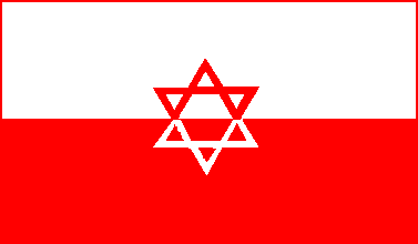Polish Jews - Fahnen Flaggen Fahne Flagge Flaggenshop Fahnenshop