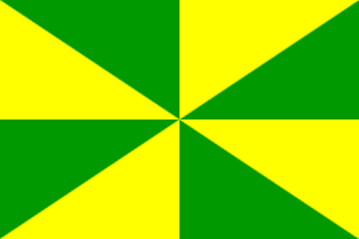 Águeda plain flag