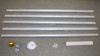 Flaggenmast aus Aluminium 6,20 m Lnge / 1,3 mm Materialstrke: Lieferumfang 