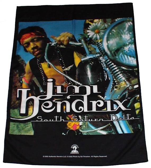 Bild von Poster: Jimmy Hendrix-Fahne Poster: Jimmy Hendrix-Nationalflagge, Flaggen und Fahnen kaufen, im Shop bestellen