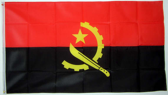 Bild von Flagge Angola-Fahne Angola-Nationalflagge, Flaggen und Fahnen kaufen, im Shop bestellen
