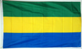 Bild der Flagge "Nationalflagge Gabun, Republik (150 x 90 cm)"