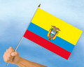 Bild der Flagge "Stockflaggen Ecuador (45 x 30 cm)"