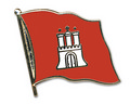 Bild der Flagge "Flaggen-Pin Hamburg"