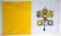 Nationalflagge Vatikan Stadt
 (150 x 90 cm) kaufen bestellen Shop