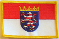 Aufnäher Flagge Hessen (8,5 x 5,5 cm) kaufen