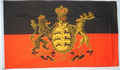 Bild der Flagge "Fahne Königreich Württemberg"Furchtlos und Treu." - Motiv 2(150 x 90 cm)"