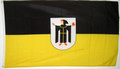 Bild der Flagge "Fahne von München mit Wappen (Münchner Kindl) (150 x 90 cm)"