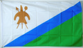 Nationalflagge Lesotho, Königreich (1987-2006) (150 x 90 cm) kaufen