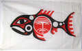 Bild der Flagge "Flagge der Chinook Indianer (150 x 90 cm)"