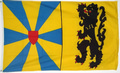 Bild der Flagge "Flagge von Westflandern (traditionell) (150 x 90 cm)"