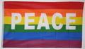 Friedensfahne mit Aufdruck PEACE kaufen bestellen Shop