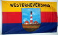 Fahne Leuchtturm Westerheversand kaufen bestellen Shop