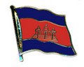 Bild der Flagge "Flaggen-Pin Kambodscha"