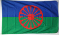 Flagge der Sinti und Roma (150 x 90 cm) kaufen