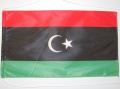 Bild der Flagge "Tisch-Flagge Libyen"