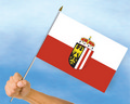 Stockflagge Obersterreich
 (45 x 30 cm) kaufen bestellen Shop
