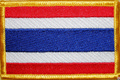 Aufnher Flagge Thailand
 (8,5 x 5,5 cm) kaufen bestellen Shop