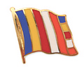 Bild der Flagge "Flaggen-Pin Buddhismus"