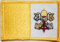 Aufnher Flagge Vatikanstadt
 (8,5 x 5,5 cm) kaufen bestellen Shop
