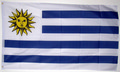 Nationalflagge Uruguay
 (250 x 150 cm) kaufen bestellen Shop