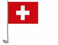 Bild der Flagge "Autoflaggen Schweiz - 2 Stück"