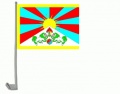 Bild der Flagge "Autoflaggen Tibet - 2 Stück"