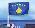 Bild der Flagge "Autoflaggen Kosovo"