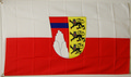 Bild der Flagge "Fahne des Landkreis Oberallgäu (150 x 90 cm)"