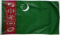 Nationalflagge Turkmenistan (150 x 90 cm) kaufen