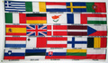 Bild der Flagge "Europa - Flagge mit 25 Mitgliedsstaaten (150 x 90 cm)"