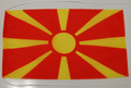 Bild der Flagge "Tisch-Flagge Nordmazedonien"