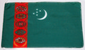 Bild der Flagge "Tisch-Flagge Turkmenistan"
