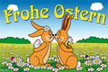 Flagge Frohe Ostern - Frühlingsgefühle (150 x 90 cm) kaufen