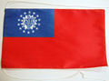 Bild der Flagge "Tisch-Flagge Myanmar alt (bis 2010)"