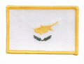 Aufnher Flagge Zypern
 (8,5 x 5,5 cm) kaufen bestellen Shop
