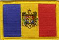 Bild der Flagge "Aufnäher Flagge Moldawien (8,5 x 5,5 cm)"