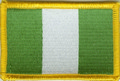 Bild der Flagge "Aufnäher Flagge Nigeria (8,5 x 5,5 cm)"