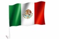 Bild der Flagge "Autoflaggen Mexiko - 2 Stück"
