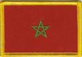 Bild der Flagge "Aufnäher Flagge Marokko (8,5 x 5,5 cm)"