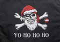 Bild der Flagge "Flagge Weihnachts-Pirat Yo Ho Ho Ho (150 x 90 cm)"