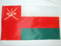 Bild der Flagge "Tisch-Flagge Oman"