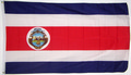 Nationalflagge Costa Rica mit Wappen
 (150 x 90 cm) Basic-Qualitt kaufen bestellen Shop