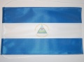 Bild der Flagge "Tisch-Flagge Nicaragua"