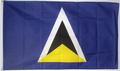 Bild der Flagge "Tisch-Flagge St. Lucia"