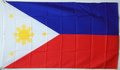 Bild der Flagge "Nationalflagge Philippinen (150 x 90 cm)"