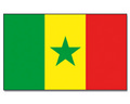 Bild der Flagge "Tisch-Flagge Senegal"