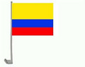 Autoflaggen Kolumbien - 2 Stück kaufen