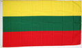 Nationalflagge Litauen
 (150 x 90 cm) in der Qualitt Sturmflagge kaufen bestellen Shop
