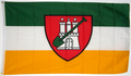 Hamburger Gartenflagge
 (150 x 90 cm) kaufen bestellen Shop